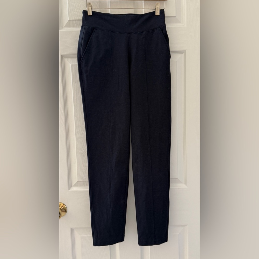 Kit and Ace Size 6 Dark Navy Blue Ponte Apollo Trouser Pull-on Pants Knit